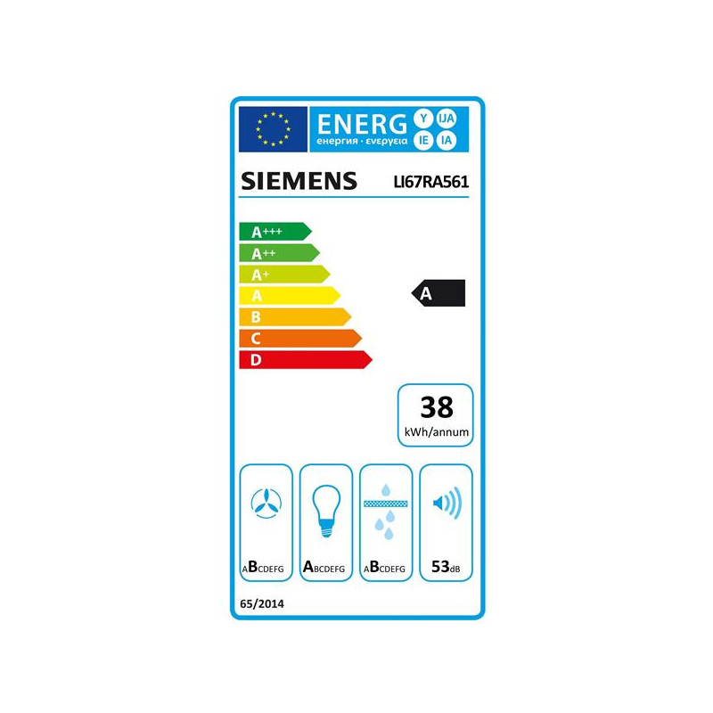 Hotte SIEMENS LI67RA561