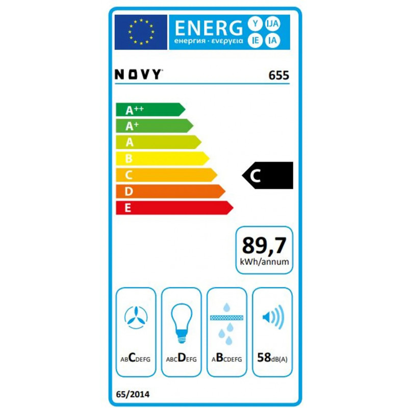 Hotte NOVY 655/1