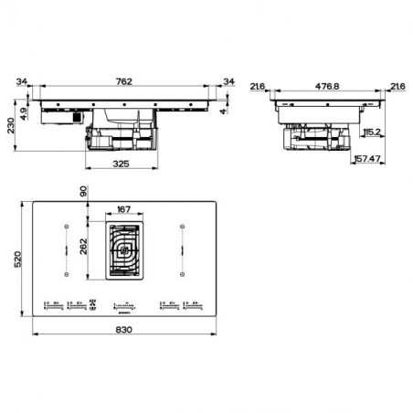 Plaque de cuisson ROBLIN VIRTUOSE 6837071