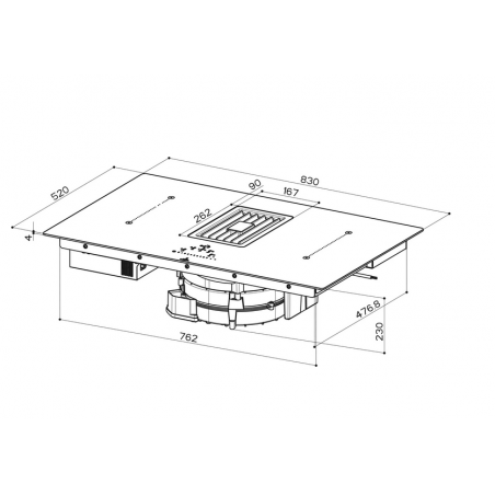 Plaque de cuisson ROBLIN VIRTUOSE 6837071