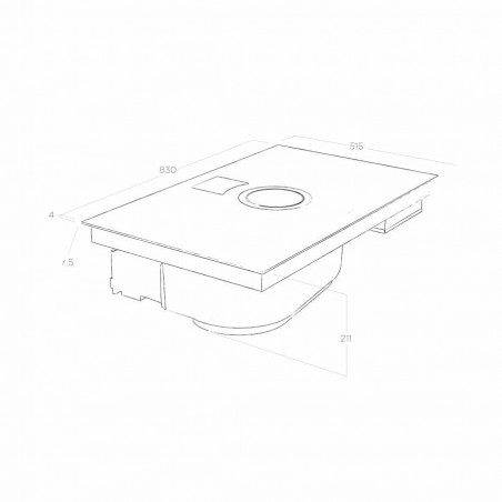 Plaque de cuisson ELICA PRF0146216
