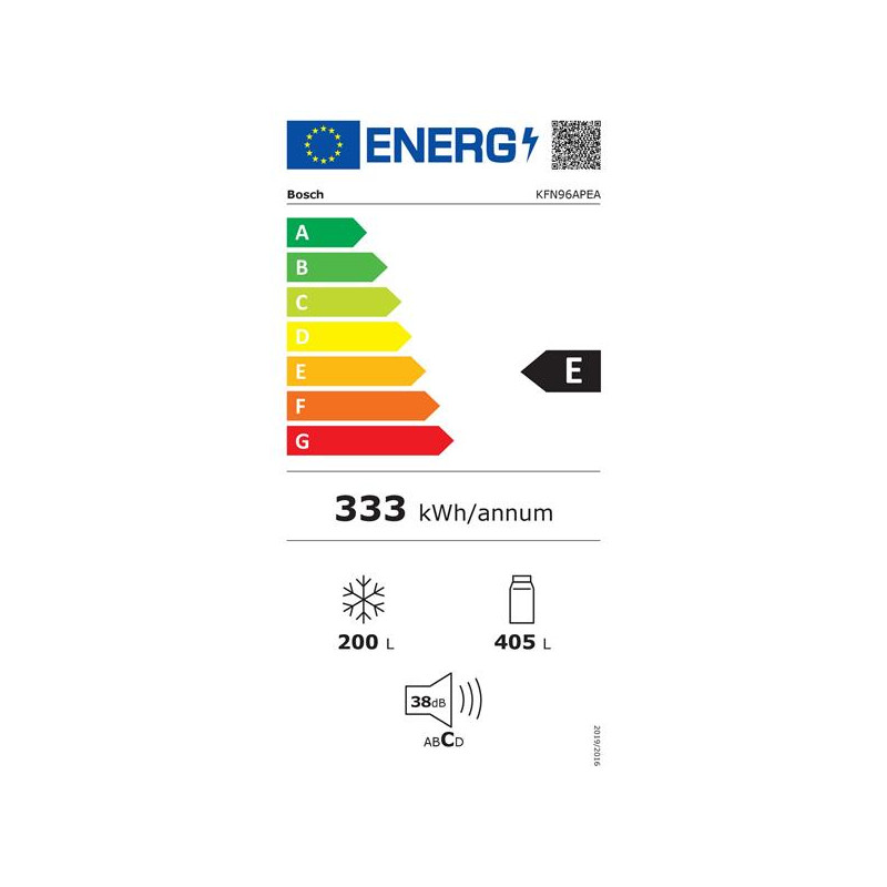 Réfrigérateur congélateur BOSCH KFN96APEA