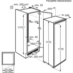 Réfrigérateur congélateur AEG SFE818E1DS