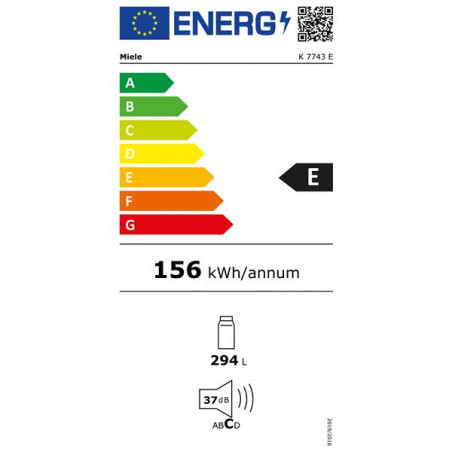 Réfrigérateur Une Porte MIELE K7743E