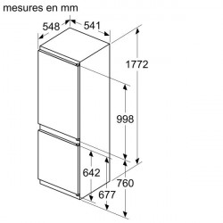 Réfrigérateur congélateur BOSCH KIV865SF0