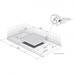 Plaque de cuisson DE DIETRICH DPG7549B