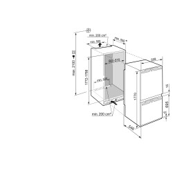 Réfrigérateur congélateur LIEBHERR ICBNE5123-20