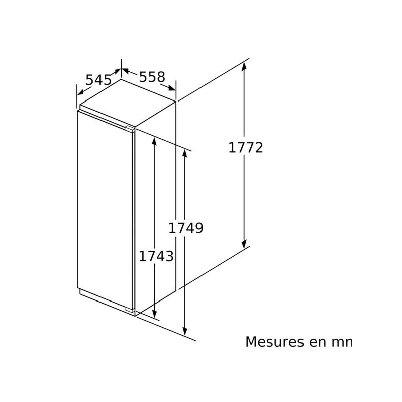 Réfrigérateur Une Porte SIEMENS KI82LADF0