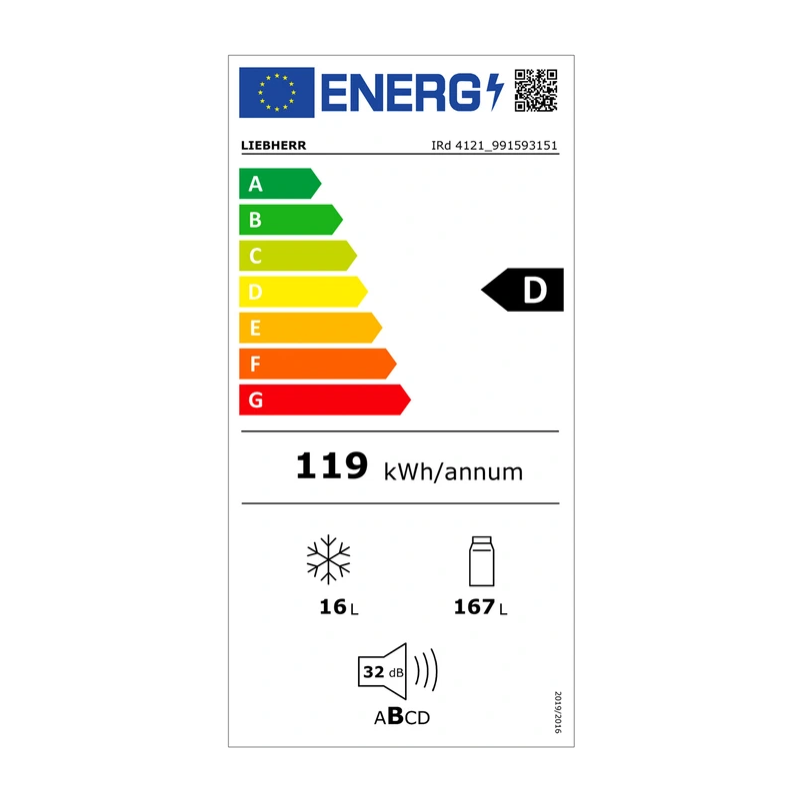 Réfrigérateur congélateur LIEBHERR IRD4121-20