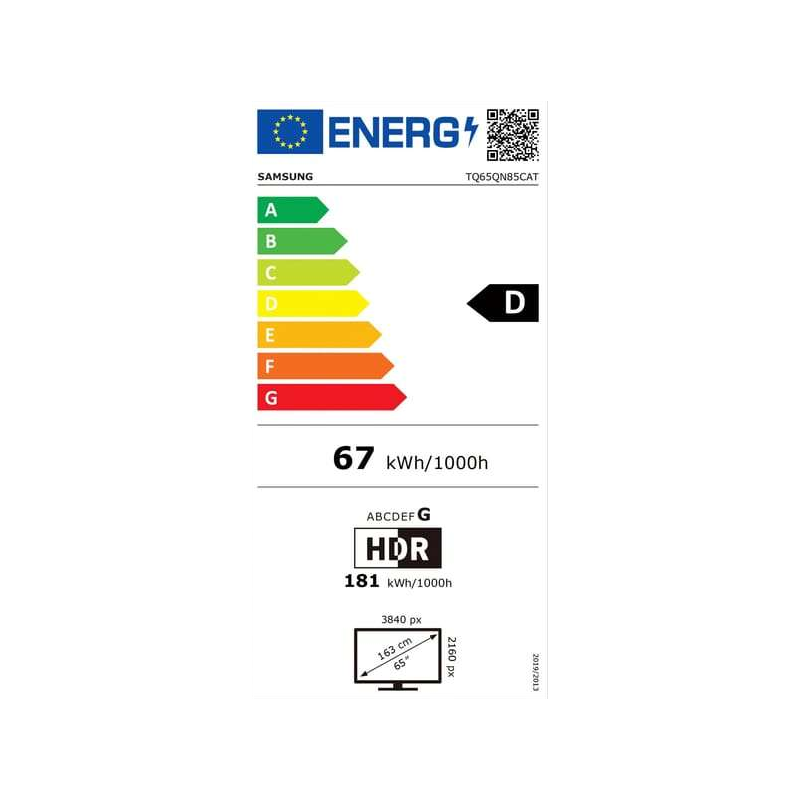 Télévision SAMSUNG TQ65QN85C