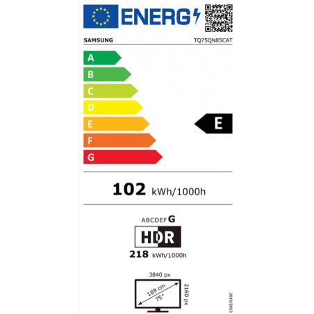 Télévision SAMSUNG TQ75QN85C