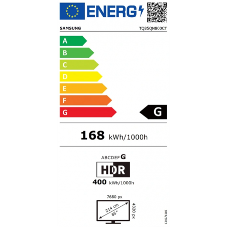 Télévision SAMSUNG TQ85QN800C