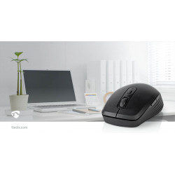 Clavier / Souris NEDIS MSWS110BK