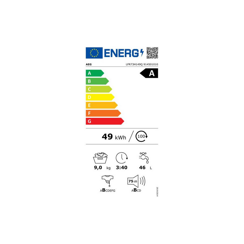 Lave Linge AEG LFR73H149Q