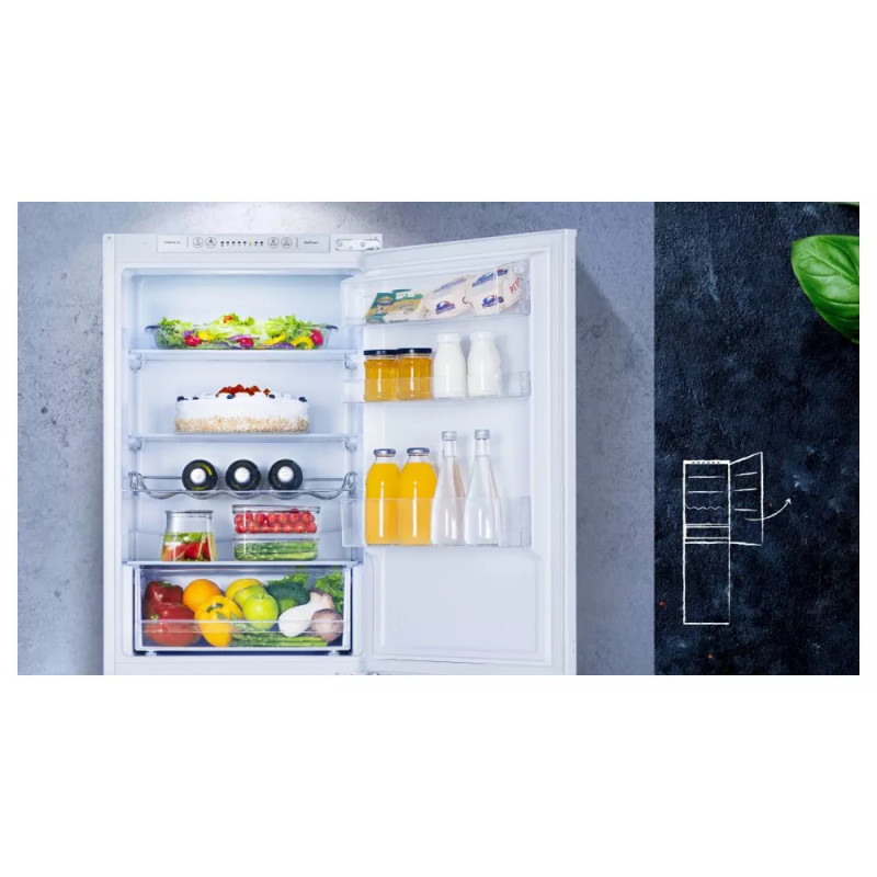 Réfrigérateur congélateur HISENSE RIB312F4AWE