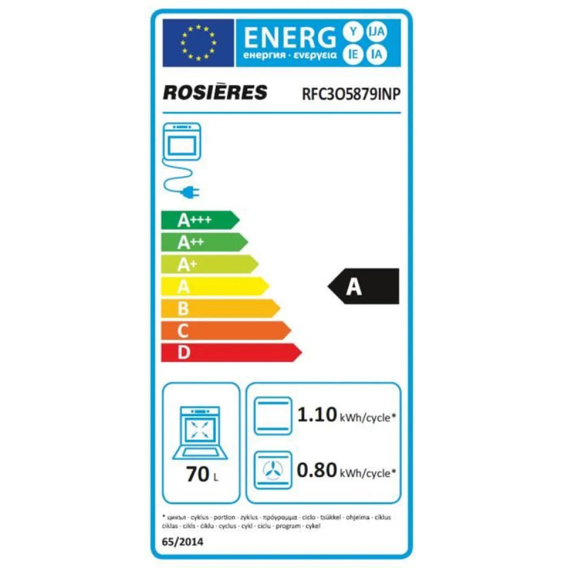 Four ROSIERES RFC3O5879INP