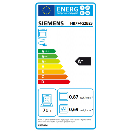 Four SIEMENS HB774G2B2S