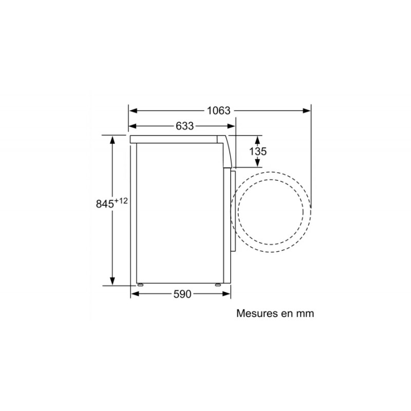 Lave Linge BOSCH WAN28268FR