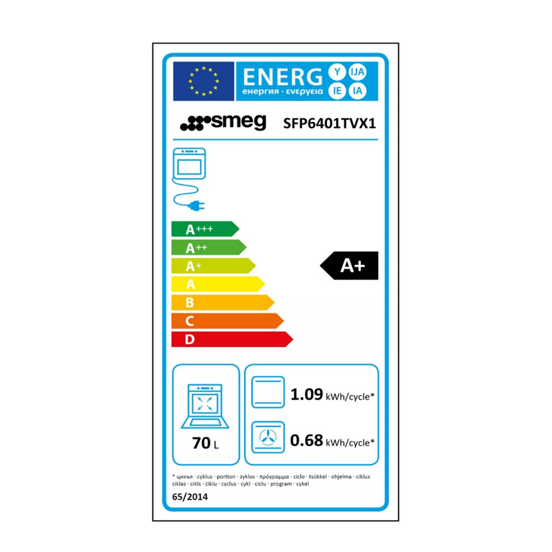 Four SMEG SFP6401TVX1