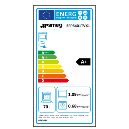 Four SMEG SFP6401TVX1