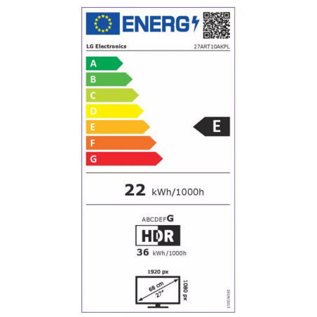 Télévision LG 27ART10