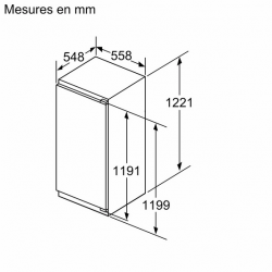 Réfrigérateur Une Porte SIEMENS KI41REDD1