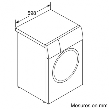 Lave Linge BOSCH WAN28278FR