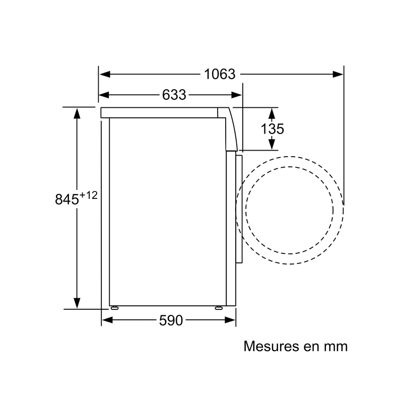 Lave Linge BOSCH WAN28278FR