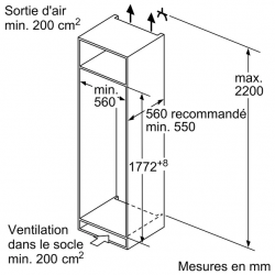 Réfrigérateur Une Porte BOSCH KIR81NSE0