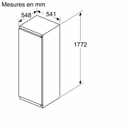 Réfrigérateur Une Porte BOSCH KIR81NSE0