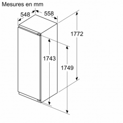 Réfrigérateur Une Porte BOSCH KIL82NSE0