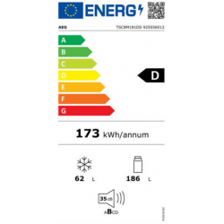 Réfrigérateur congélateur AEG TSC8M181DS