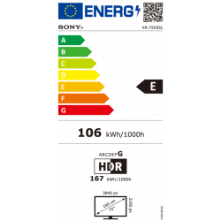 Télévision SONY XR75X95LPAEP