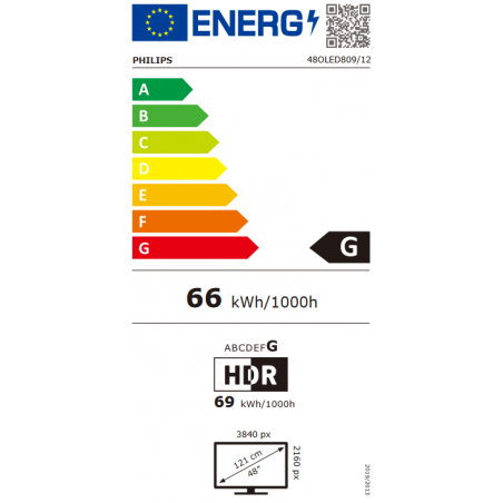 Télévision PHILIPS 48OLED809/12