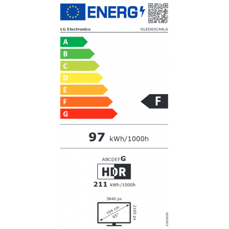 Télévision LG OLED65C44LA