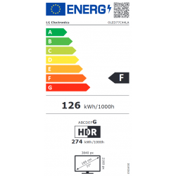 Télévision LG OLED77C44LA