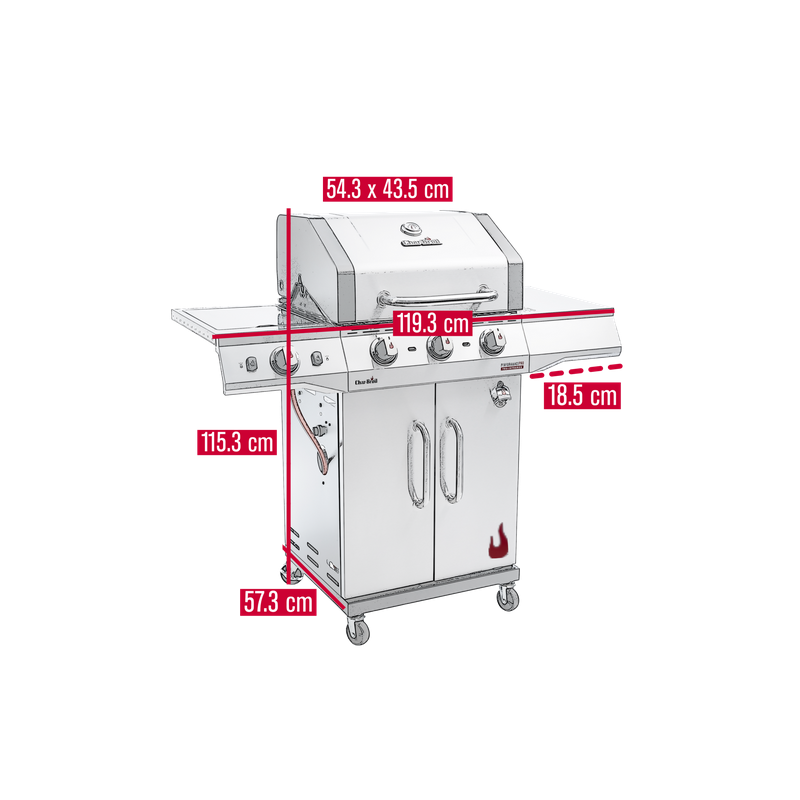 Barbecue CHAR-BROIL PERFORMANCE PRO S3