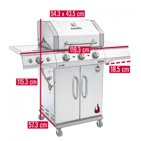 Barbecue CHAR-BROIL PERFORMANCE PRO S3