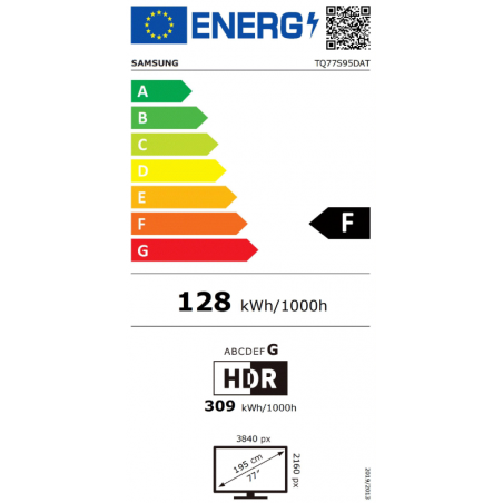 Télévision SAMSUNG TQ77S95D