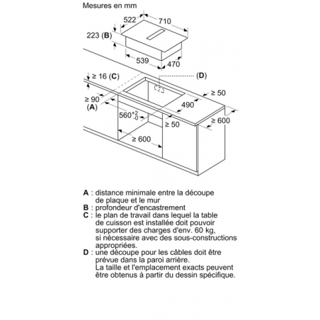 Plaque de cuisson BOSCH PVQ711H26E