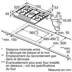 Plaque de cuisson BOSCH PGQ7B5B90