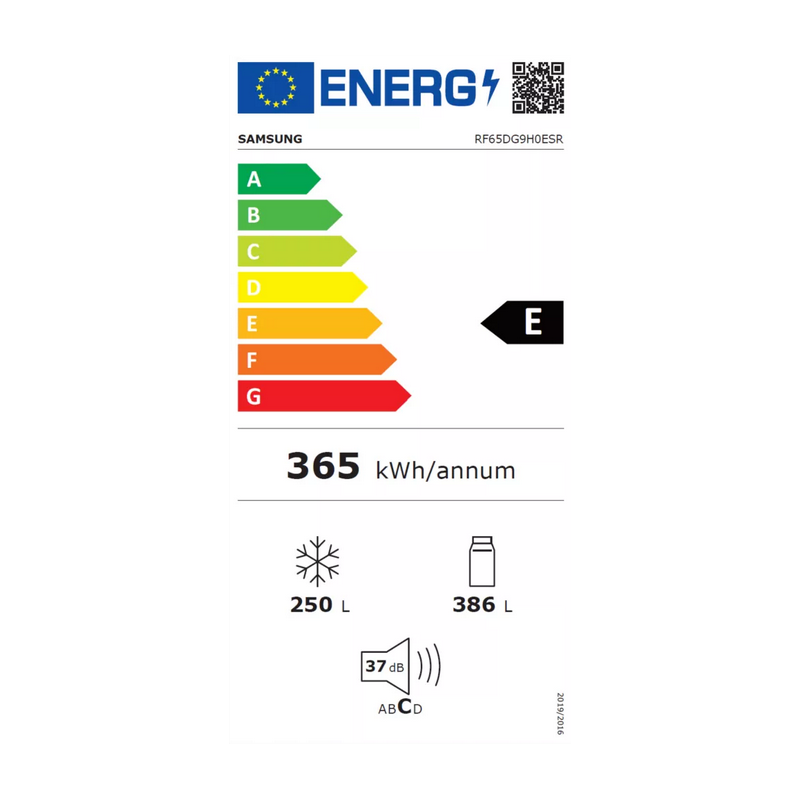 Réfrigérateur congélateur SAMSUNG RF65DG9H0ESR