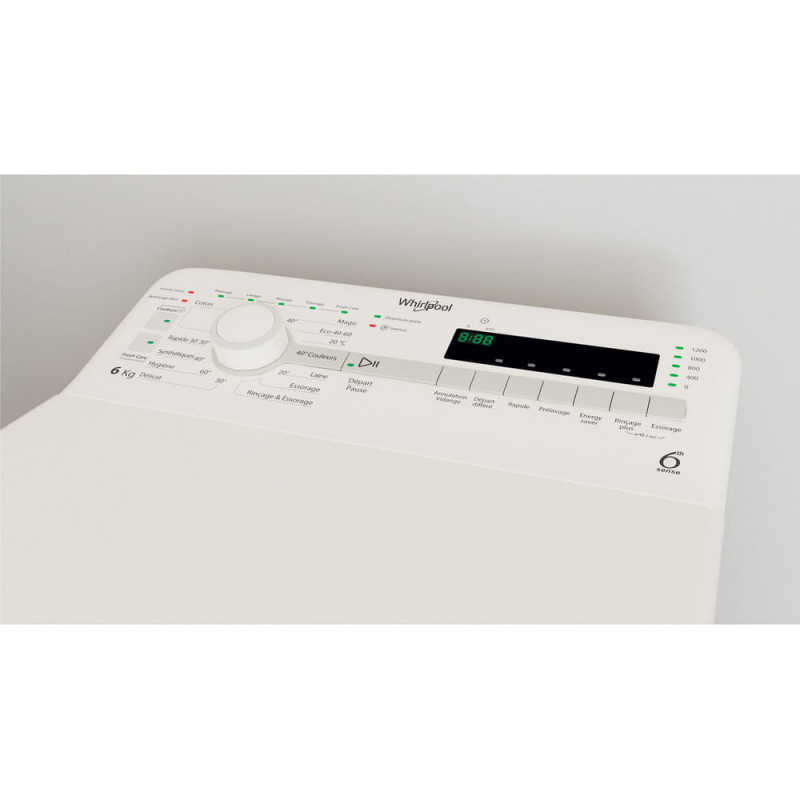 Lave Linge WHIRLPOOL TDLR6242SFR/N