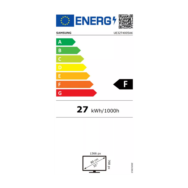 Télévision SAMSUNG UE32T4005AK
