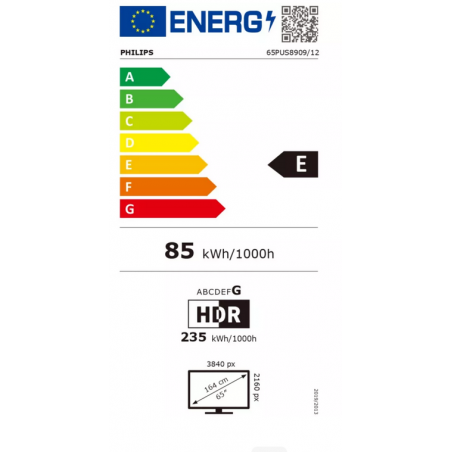 Télévision PHILIPS 65PUS8909/12