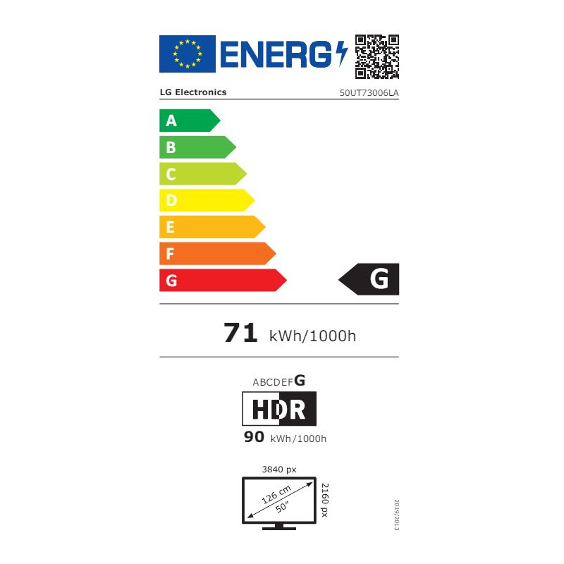 Télévision LG 50UT73006LA
