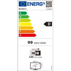 Télévision SONY K85XR90PAEP