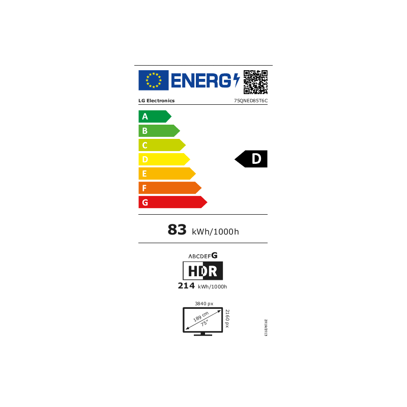 Télévision LG 75QNED85T6C