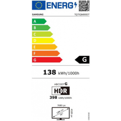 Télévision SAMSUNG TQ75QN800D