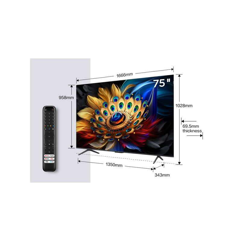 Télévision TCL 75C69B